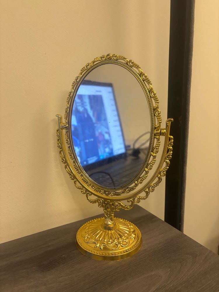 Ornate Gold Vanity Mirror