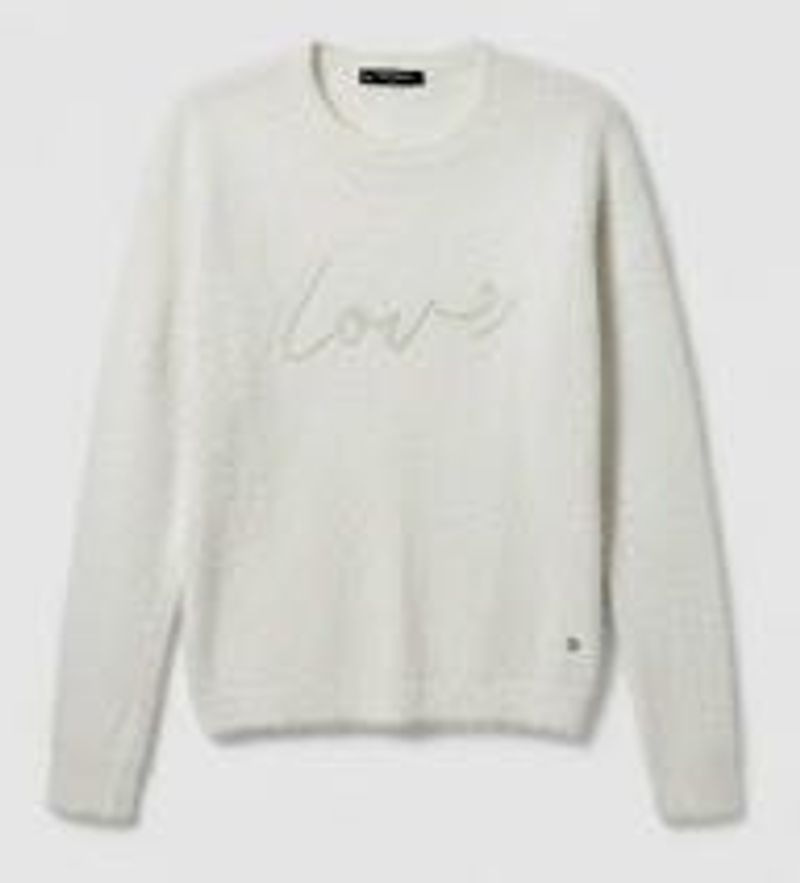 Cozy 'Love' Knit Sweater
