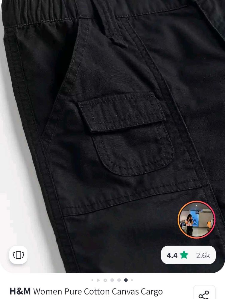 H&amp;M Cotton Cargo Pants