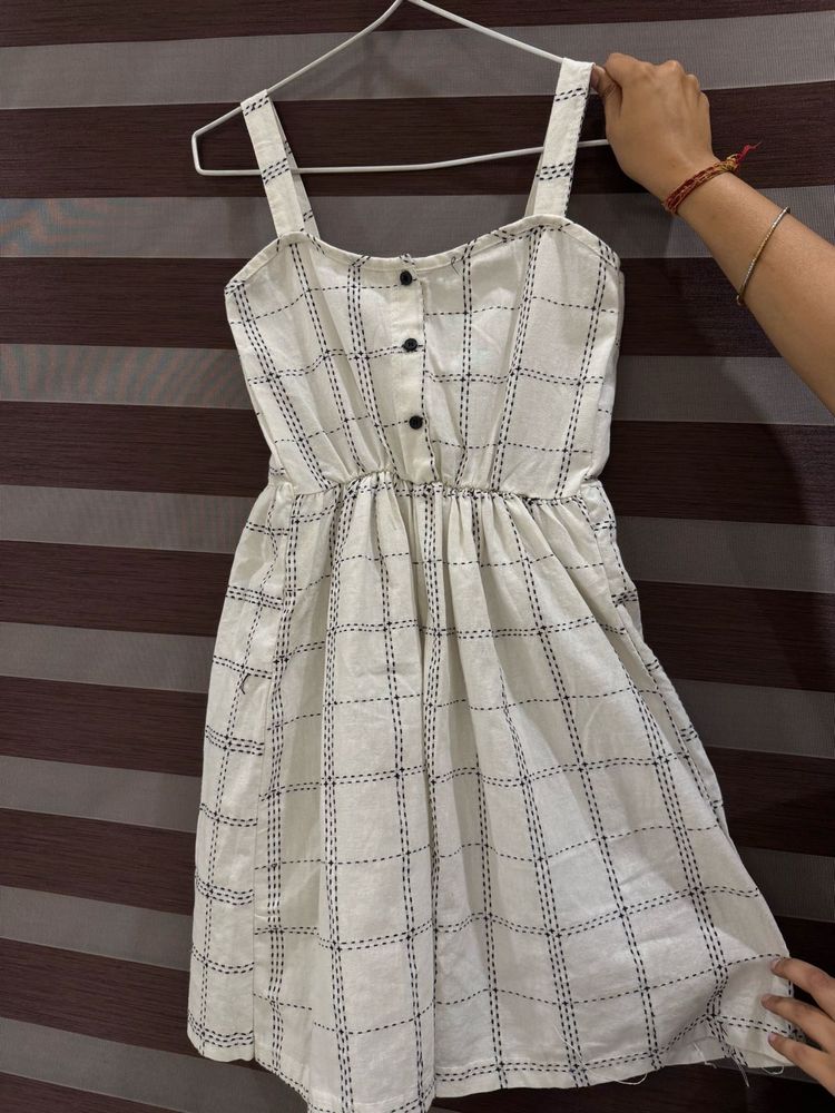 Cute Checkered Sundress