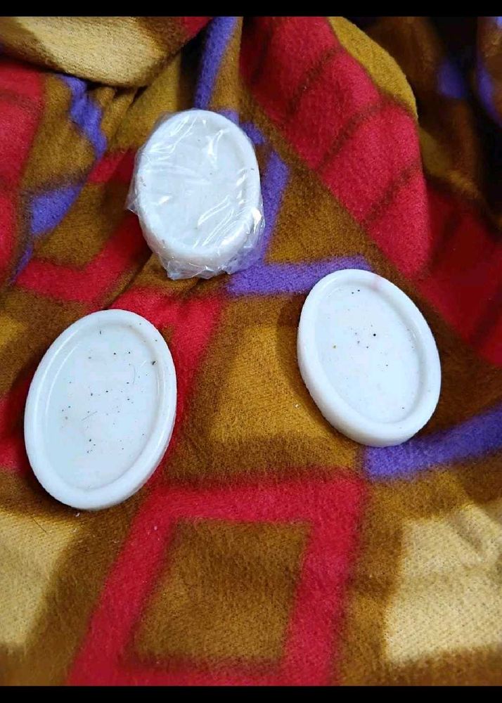 Set Of 3 almond soap