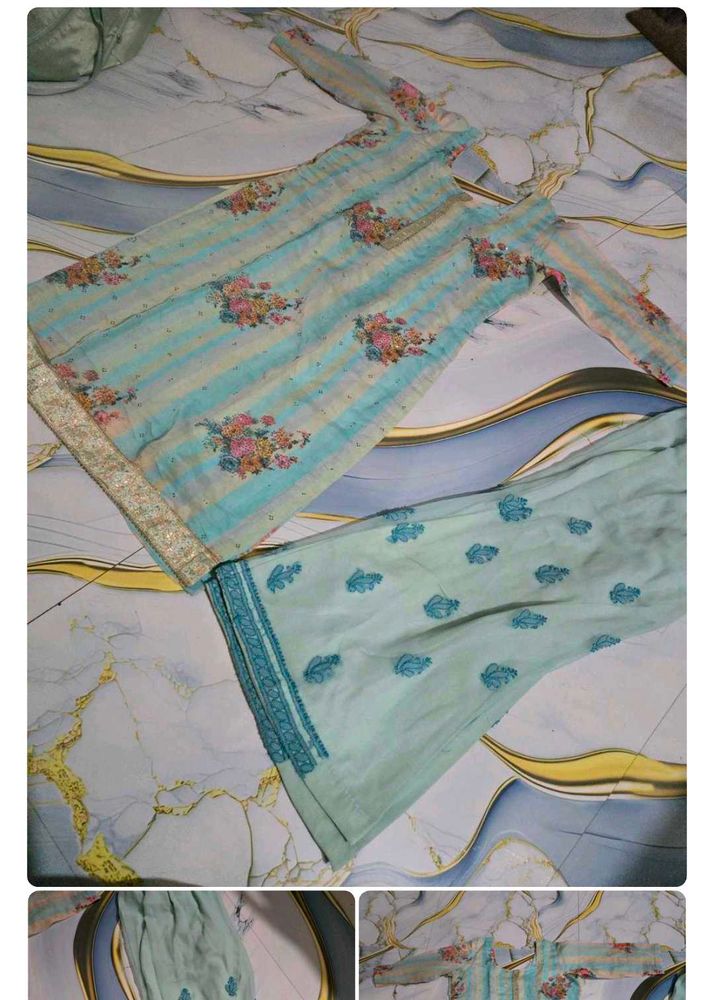Floral Print Kurta Set