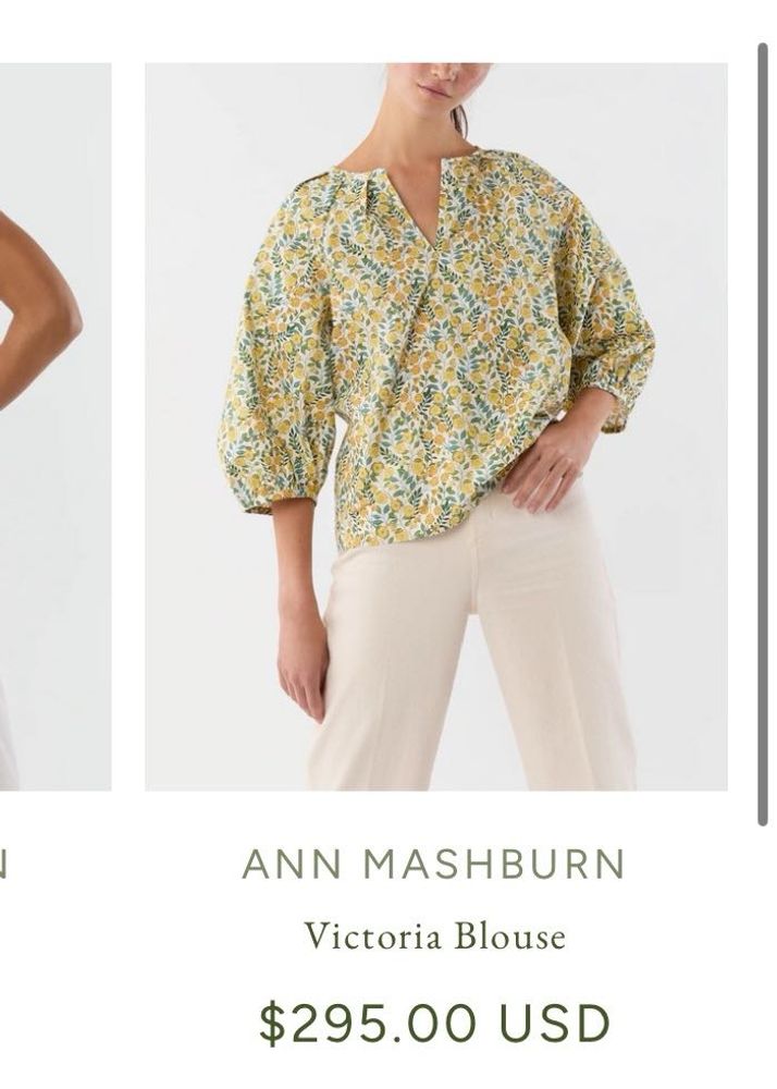 Liberty of london ANN MASHBURN