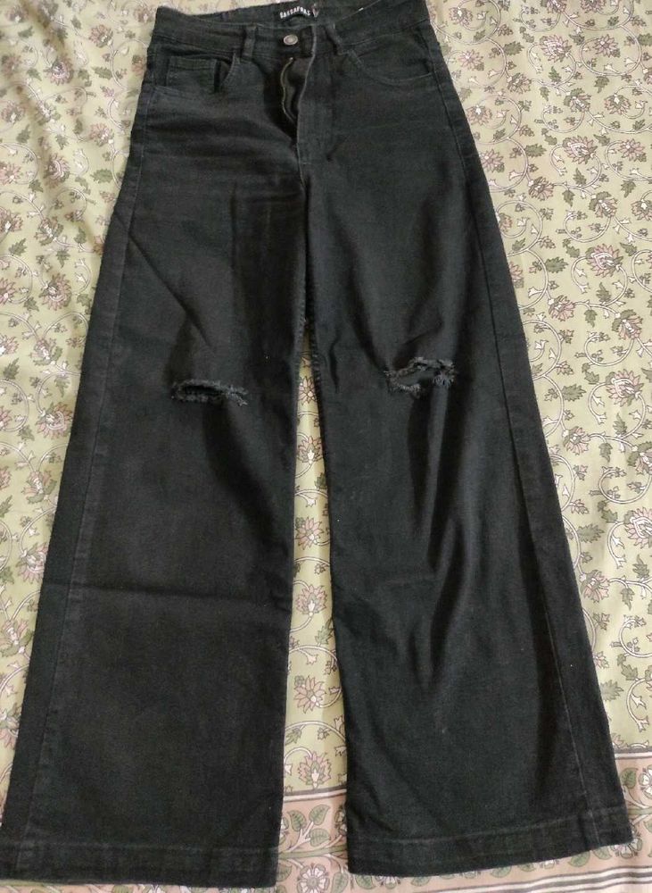 Denim Ripped Jean&#39;s For Women