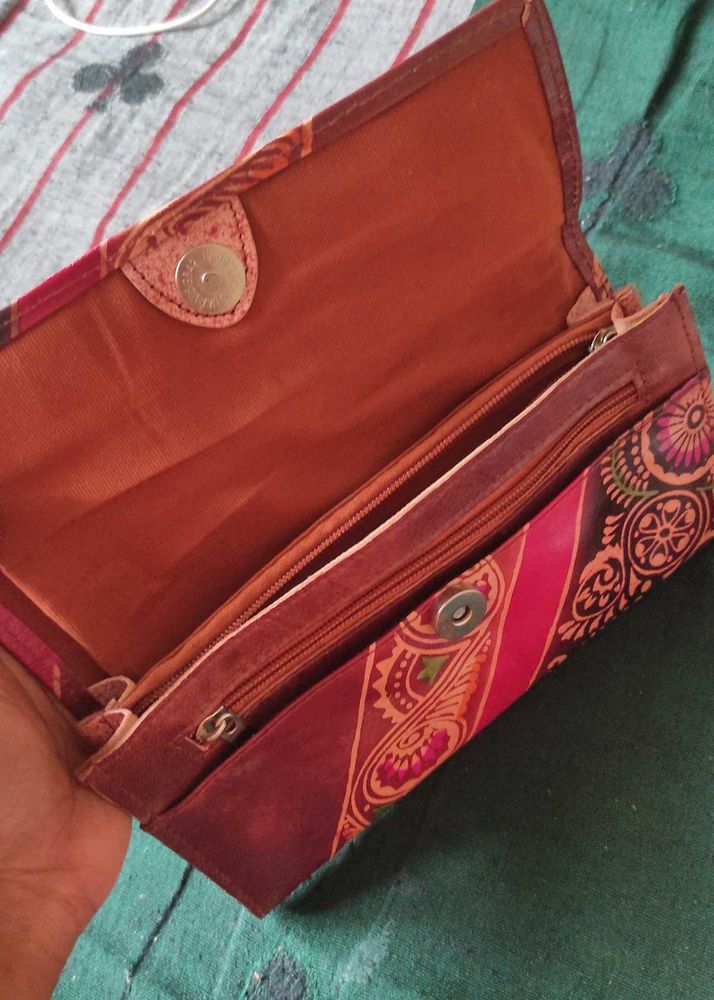 Shanthinikethan Art wallet for women Totally New