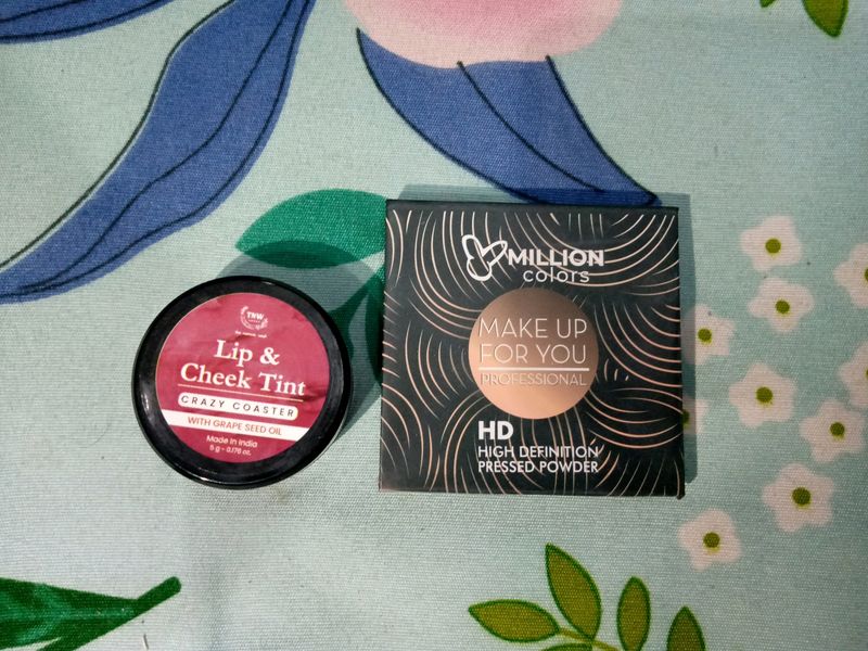 Crazy Coaster Lip And Cheek Tint &amp; Face Powder