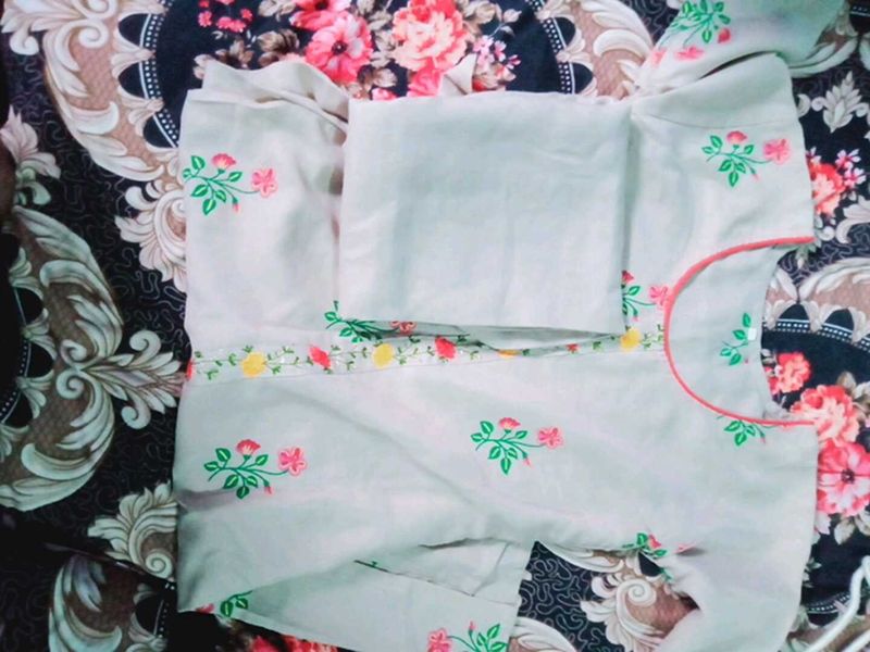 Nude Kurti Set