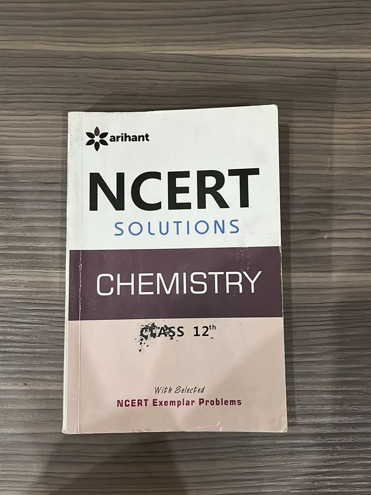NCERT solutions For Chemistry Class 12