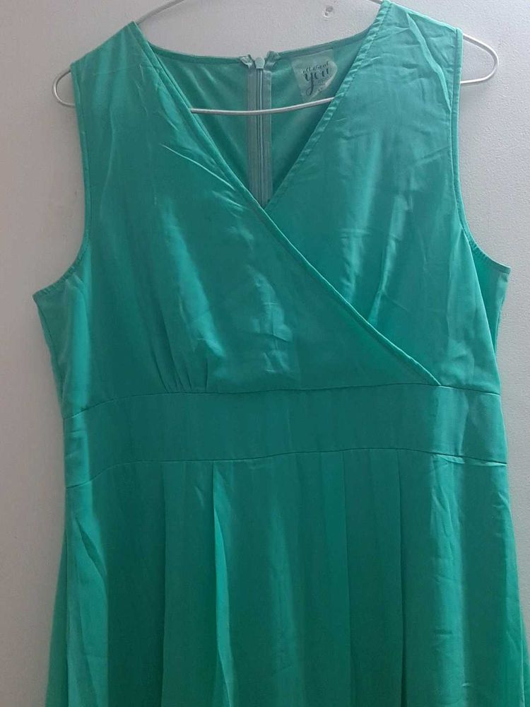 Sea Green Full Length Dress
