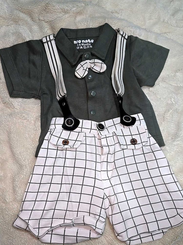 Boys Party Wear Set- 3-6m