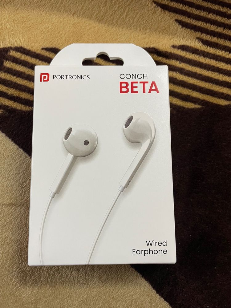 ❗️FREE DELIVERY❗️Portronics Conch beta earphone