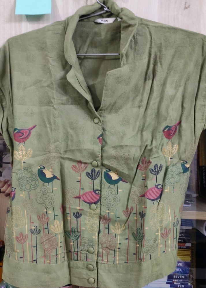 Max Shirt Beautiful With Ethnic Touch