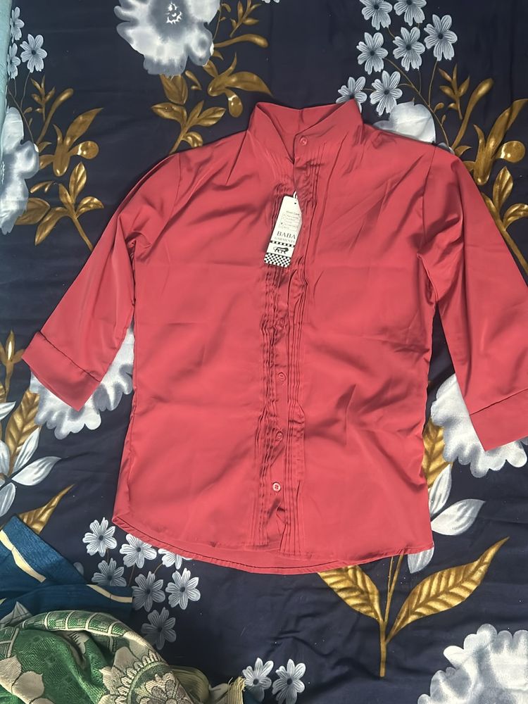 formal new shirt with tag