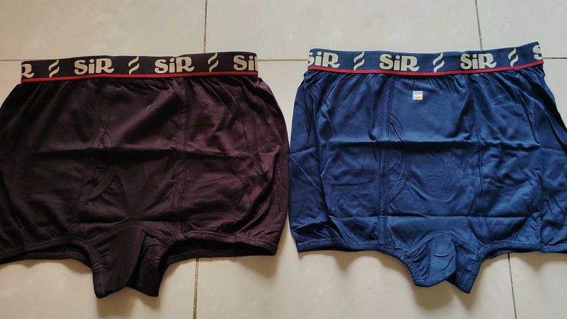 New Unused Pack Of Two Mens Trunks Size 100Cm