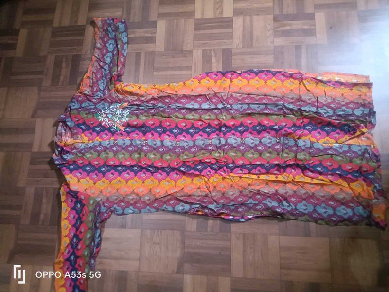 Colorful Print Kurti