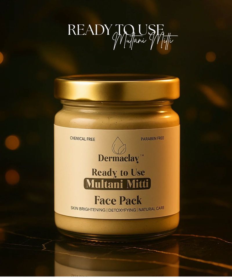 Dermaclay Ready to Use Multani Mitti Face Pack