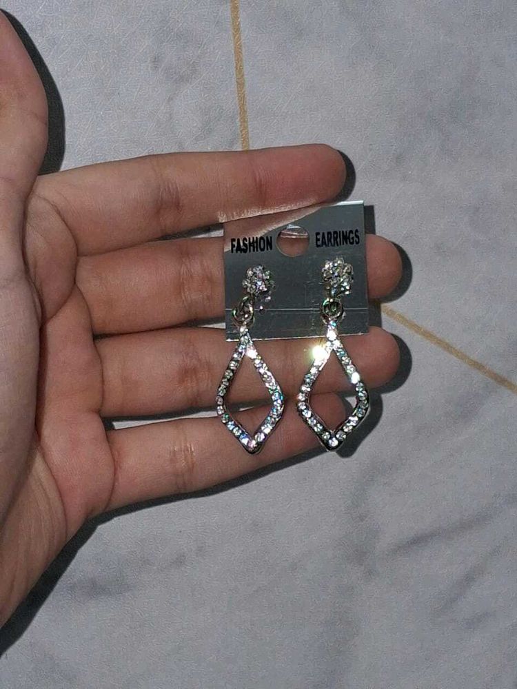 Sparkling Dangle Earrings