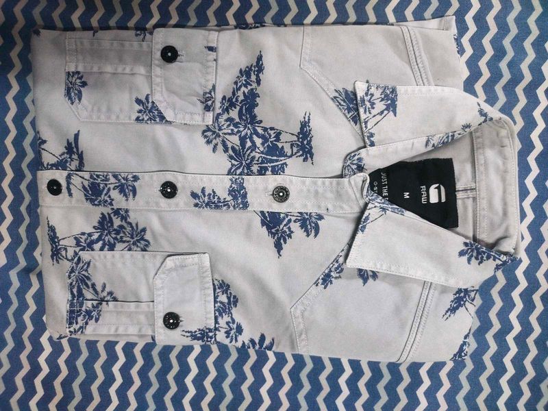 G-Star RAW Shirt - Palm Print - M