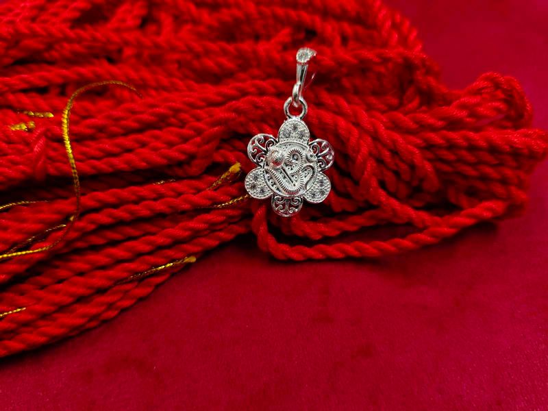 Silver Om Pendant