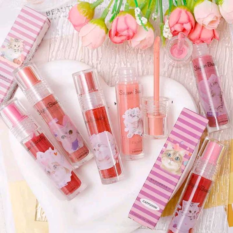 Cappuvini Cat Korean Lipglosses