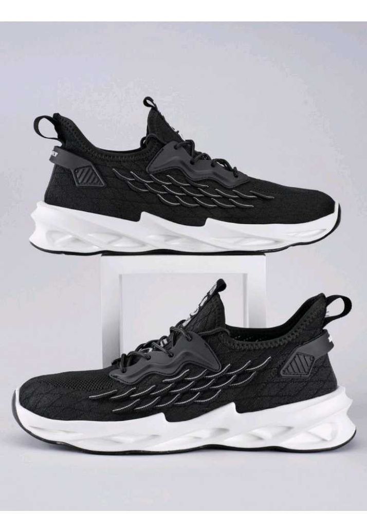 Black &amp; White Athletic Sneakers