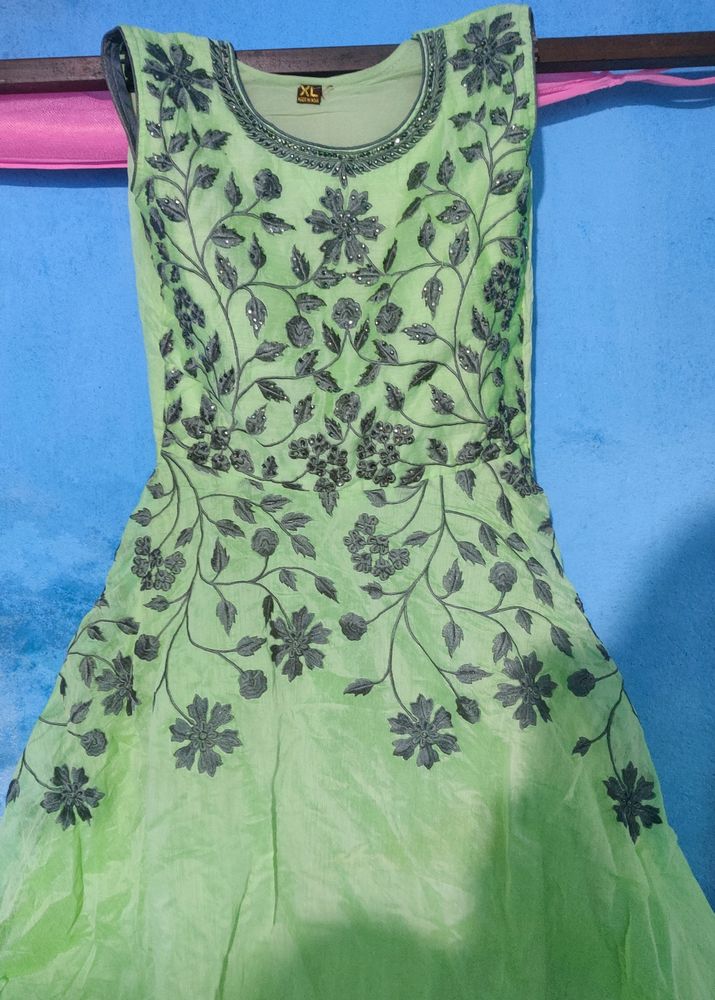Sea Green Gown