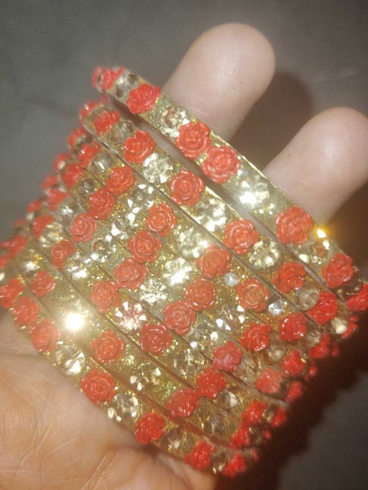 Red Rose Bangles