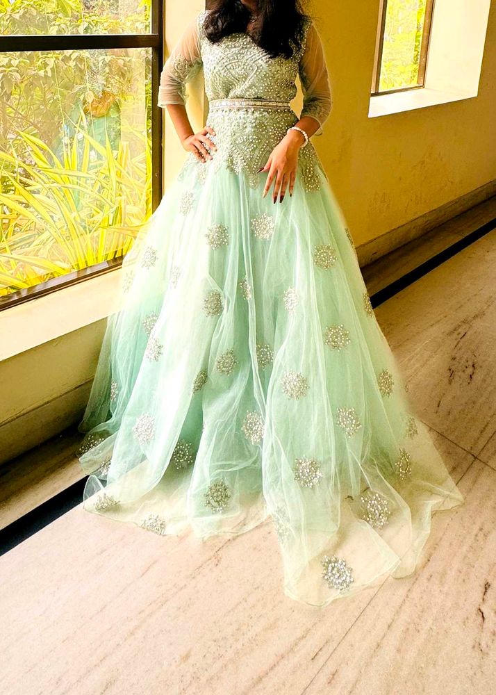 Elegant Embellished Ethnic Gown