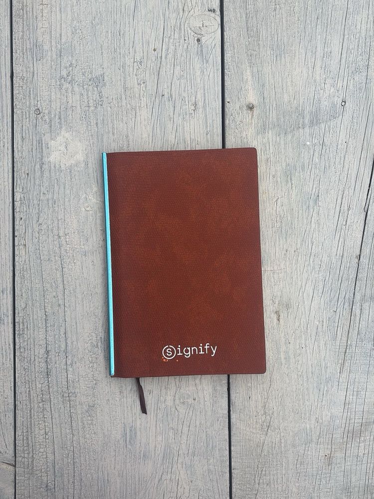 signify planner diary