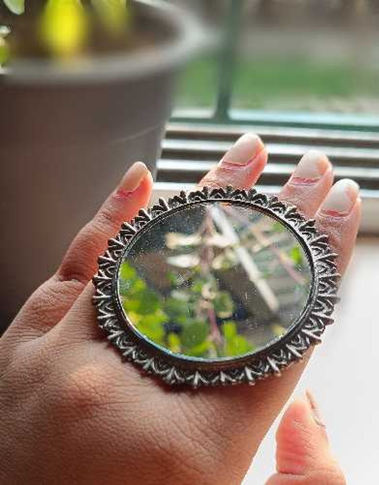 Mirror Statement Ring