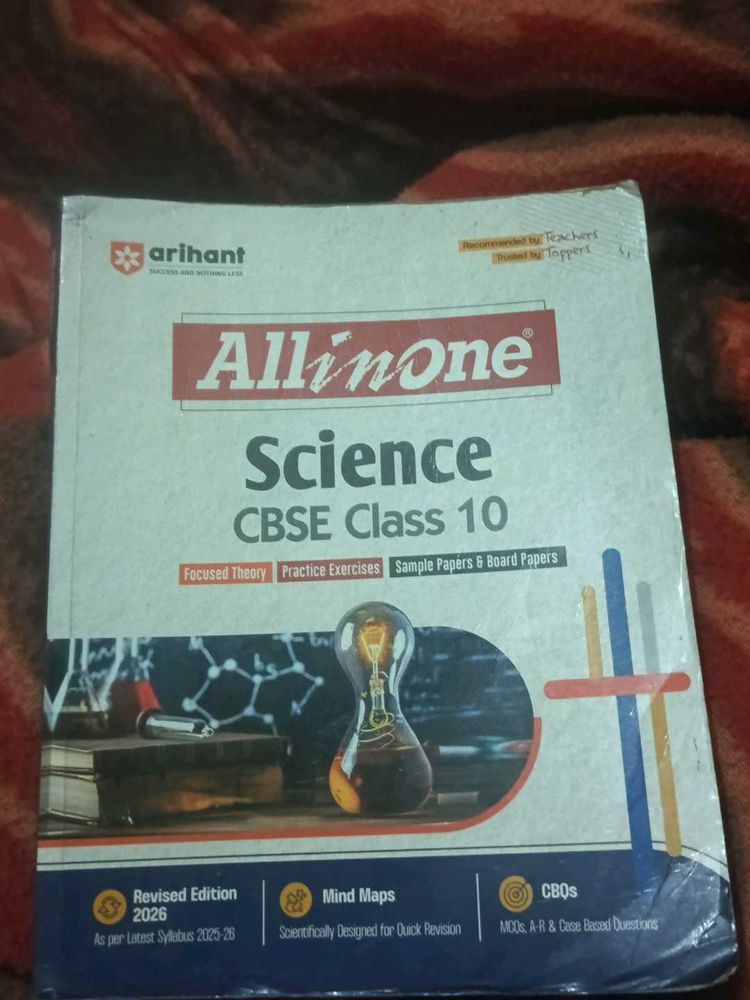 All In One Science CBSE Class 10 Textbook
