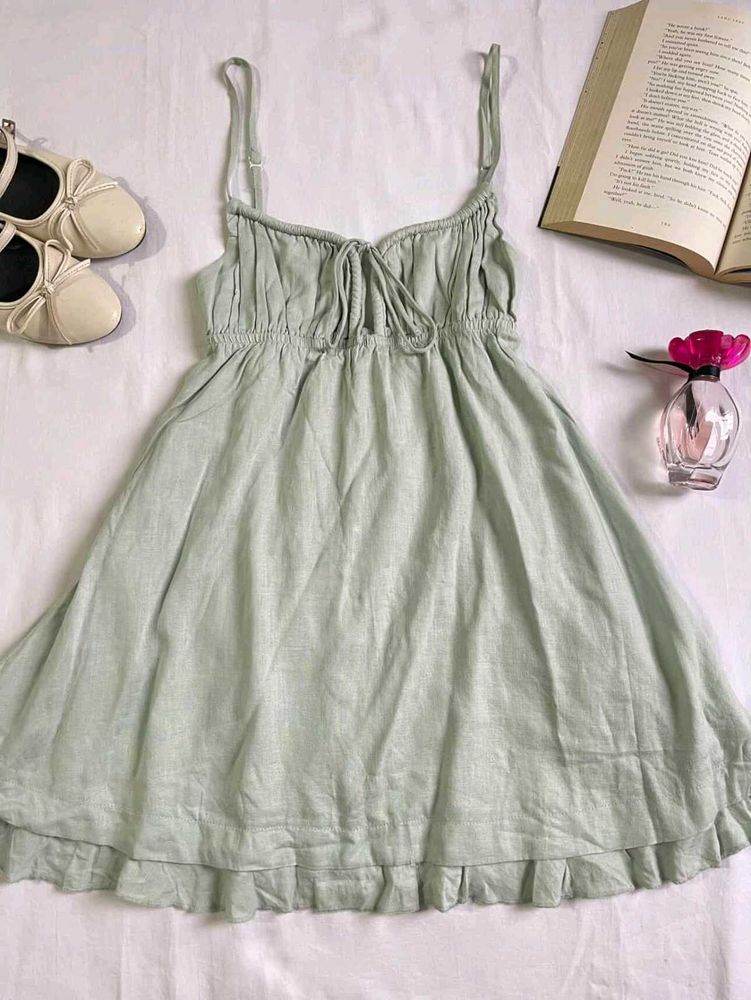 Cute green thrifted dress