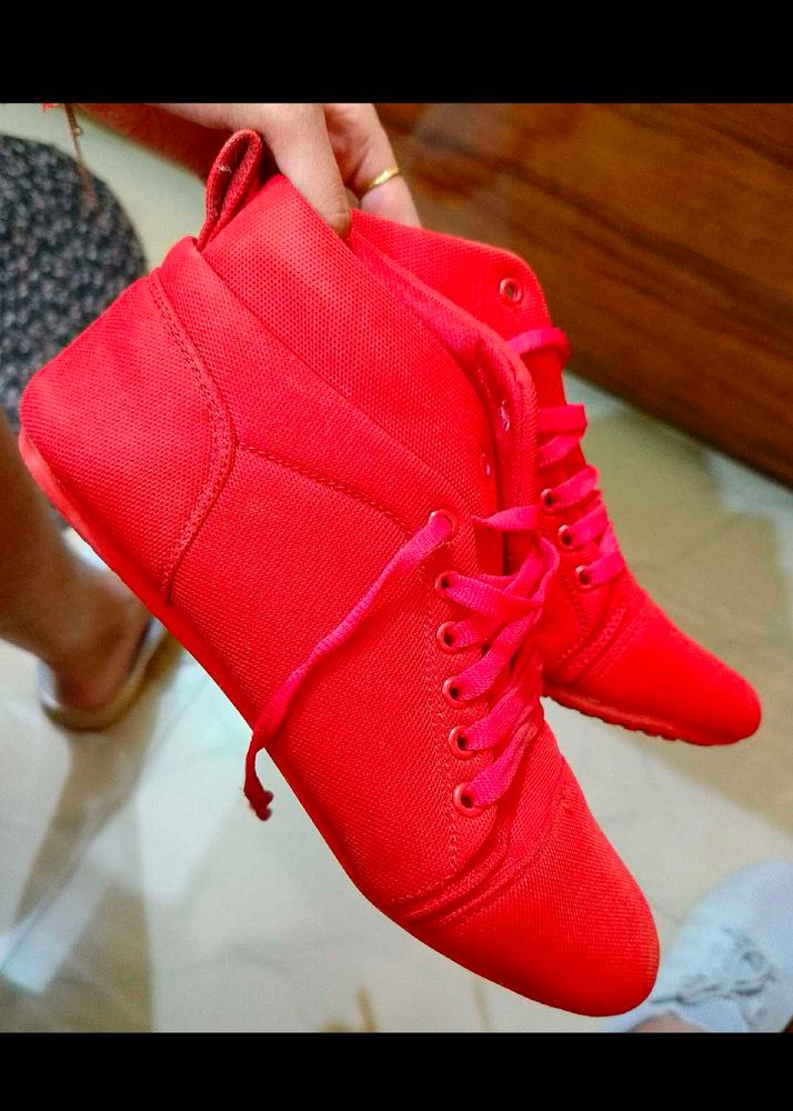 Red Sneakers