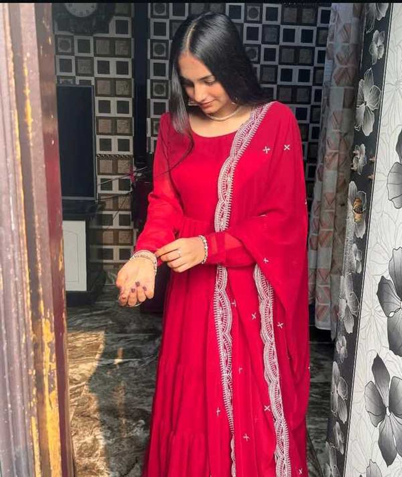 Trending Maroon Anarkali