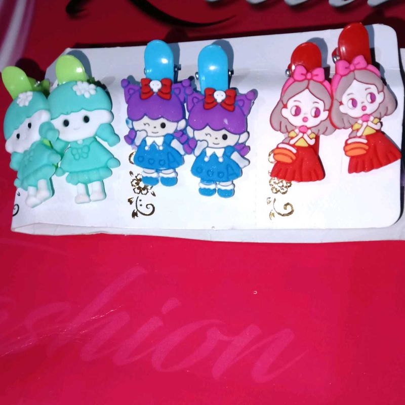 Cute Character Hair Clips