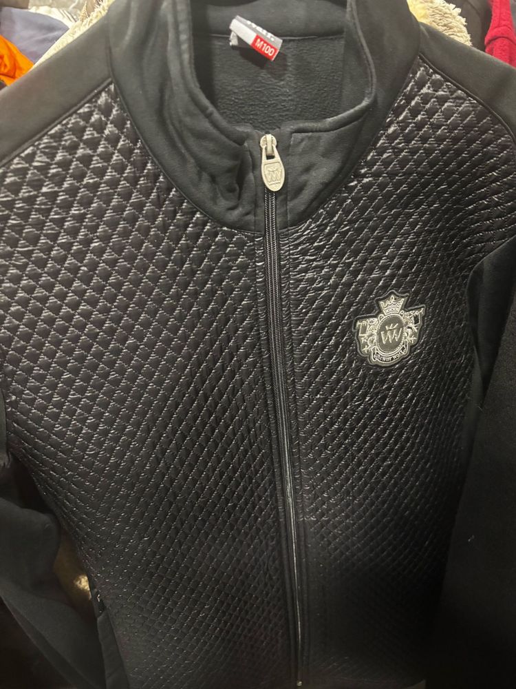 Stylish Black Quilted Jacket