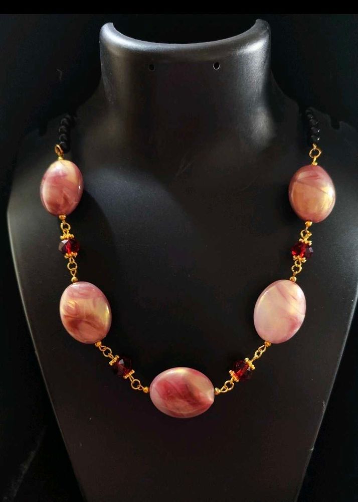 Beaded Statement Necklace