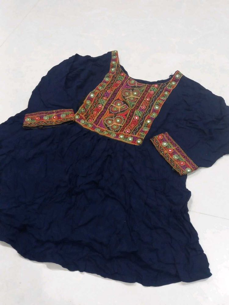 Ethnic Embroidered Dress