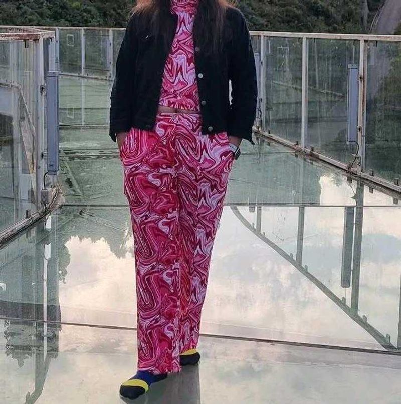 Pink Swirl Jumpsuit