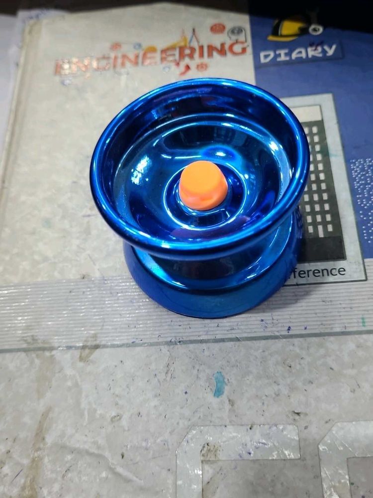 Blue Metal Yo-Yo