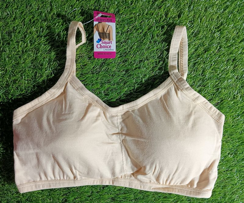 6 Strap Lightly Padded Skin Bra