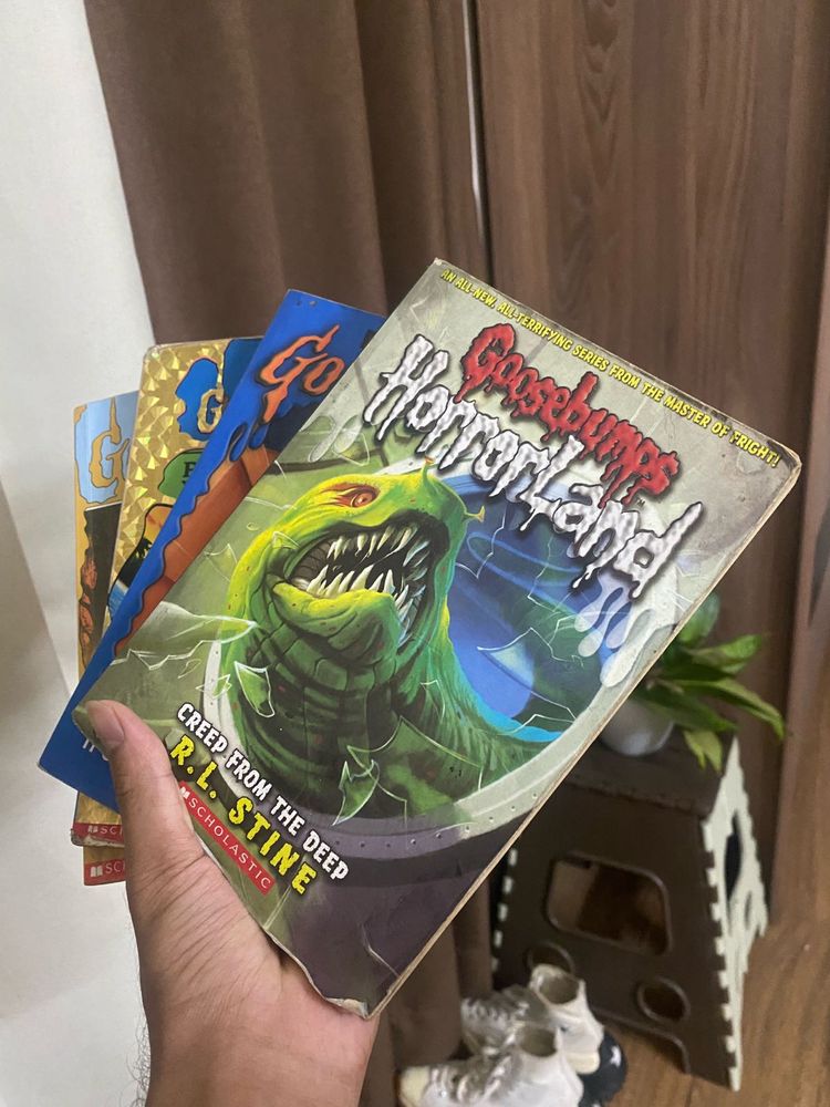 Goosebumps Books Of 4