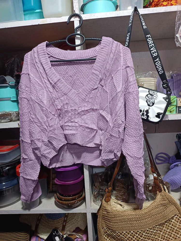 Crop Sweater At ₹180 Each