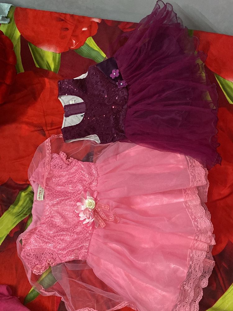 2 Frock Combo For Baby Girl