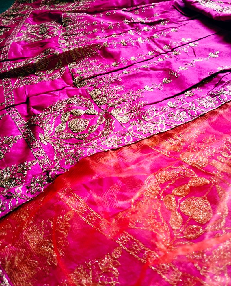 Kids Semi Stitched Lehanga Choli