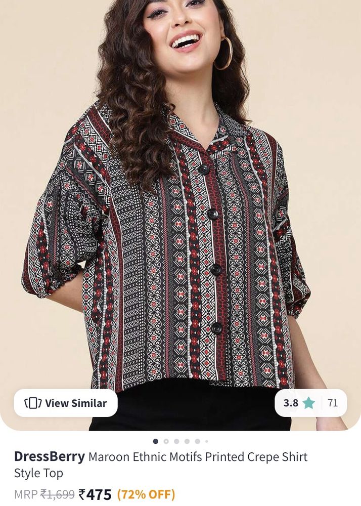 New Top From Myntra