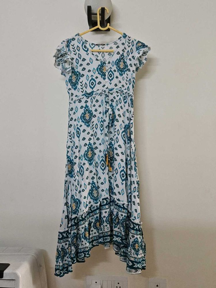 White Based Dress
