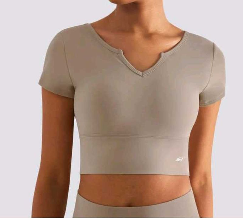 Vaya Sports Top Beige Colour