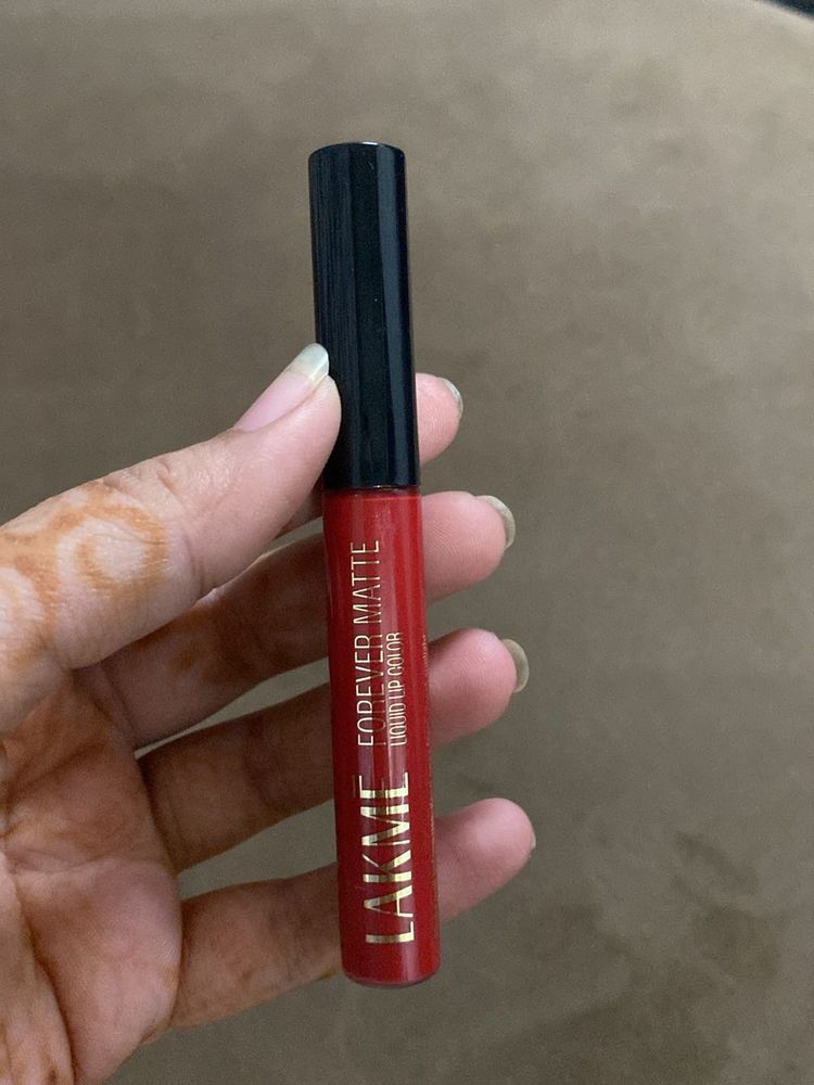 Lakme Forever Matte Liquid Lip Colour