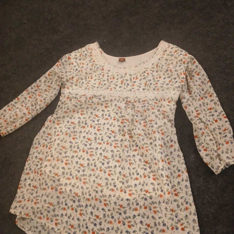 Floral Girls Top